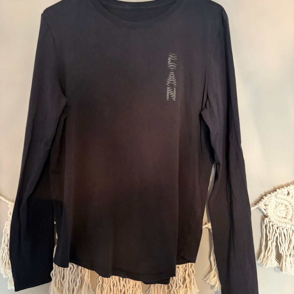 lululemon Team Canada Black Long Sleeve